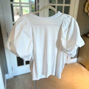 Cinq a Sept Balloon Sleeve Tee Shirt